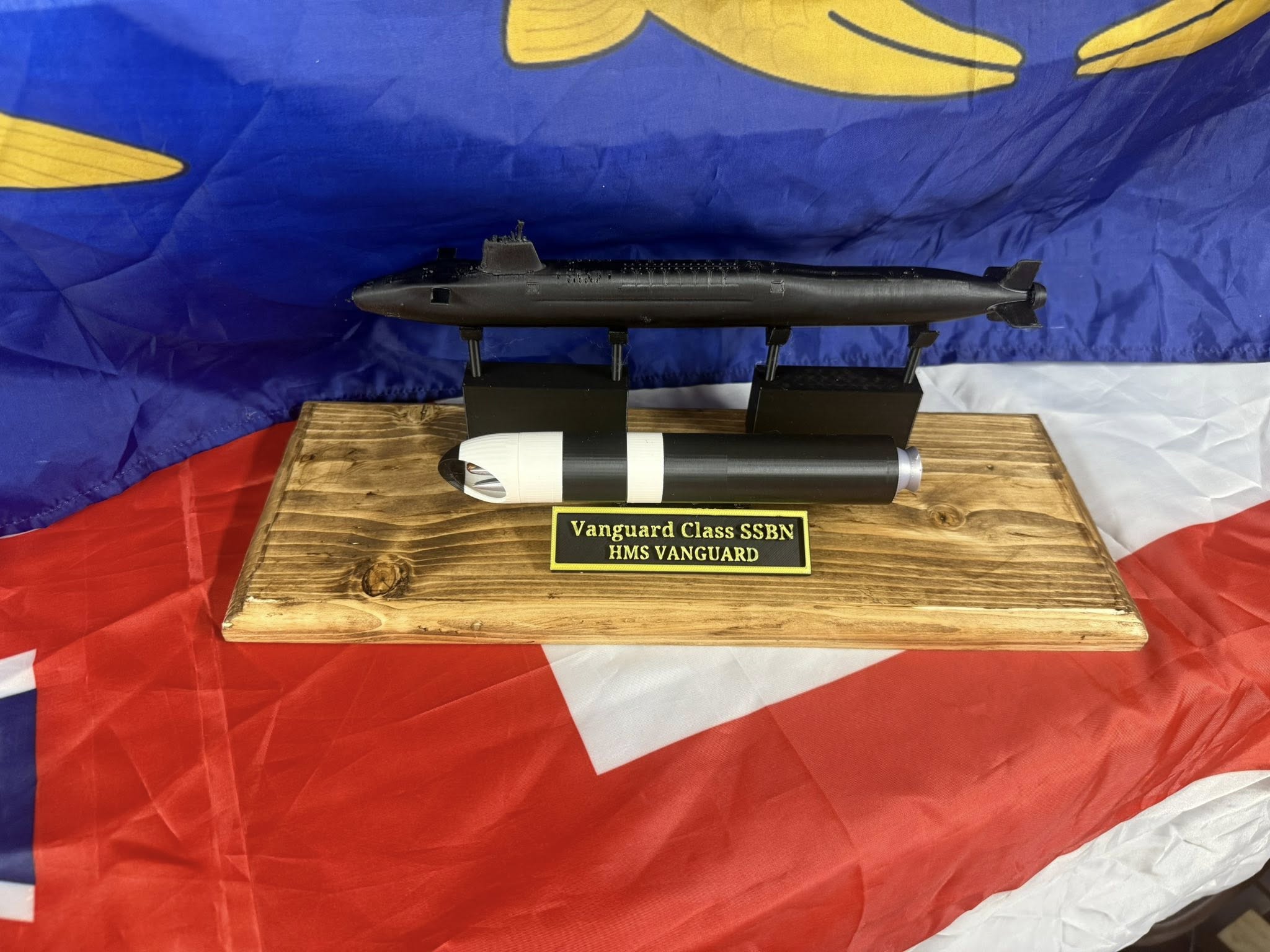 Vanguard class SSBN+Trident model