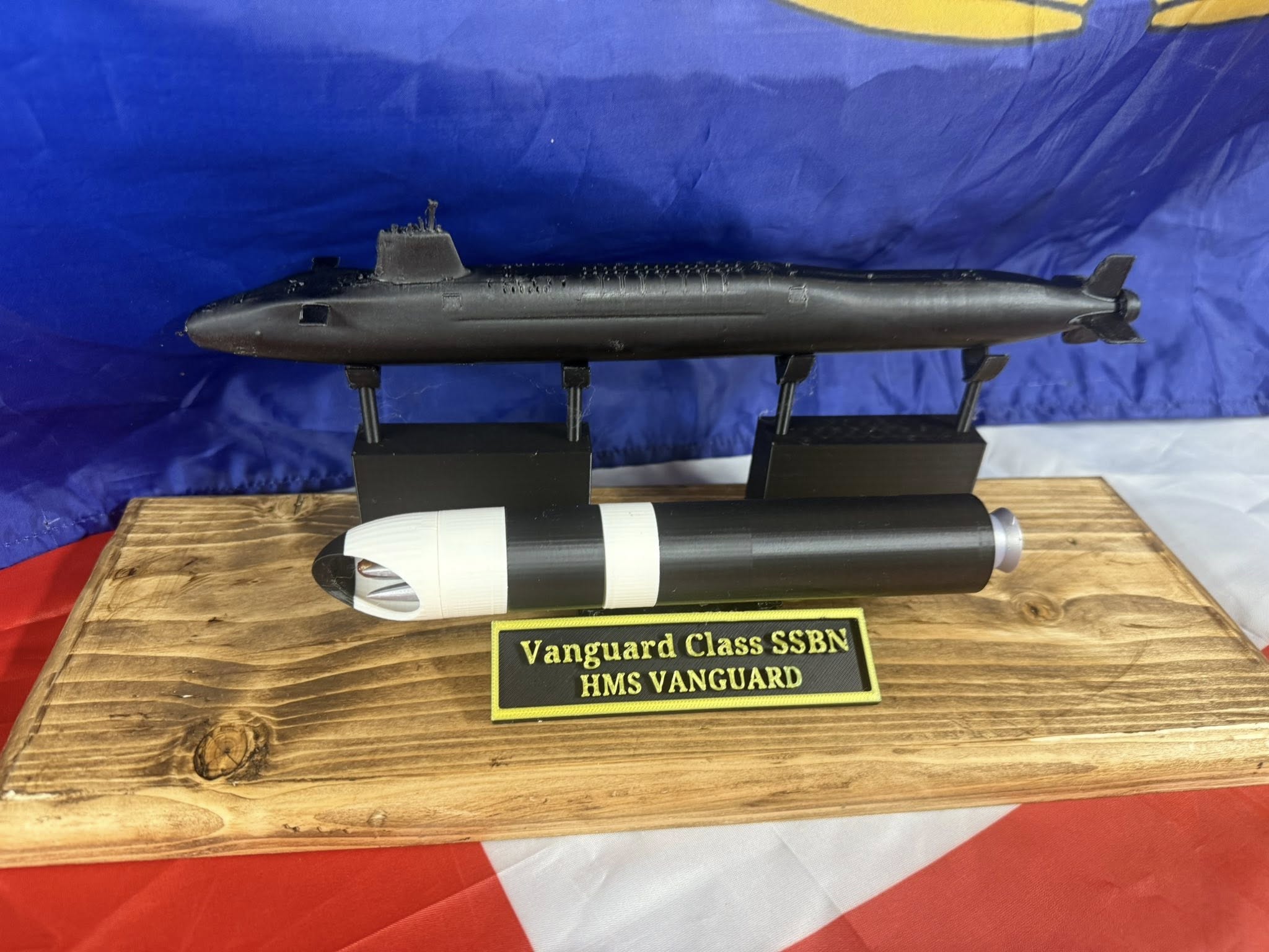 Vanguard class SSBN+Trident model