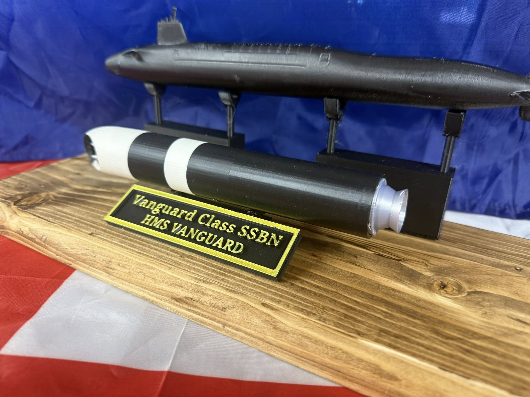 Vanguard class SSBN+Trident model