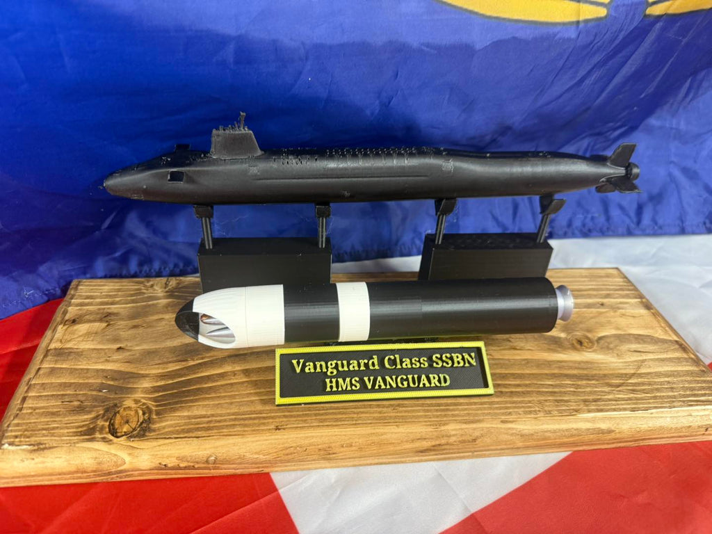 Vanguard class SSBN+Trident model