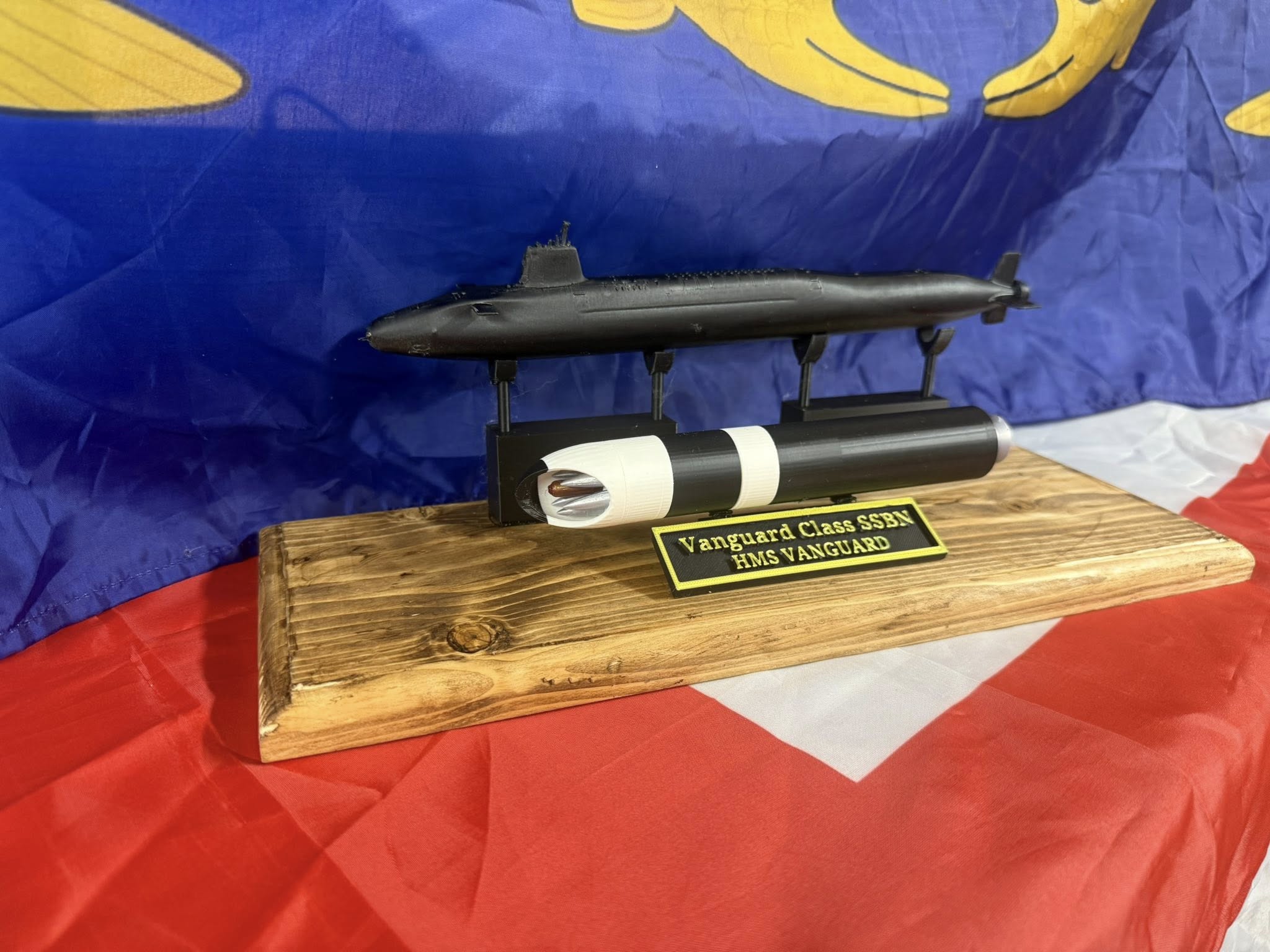 Vanguard class SSBN+Trident model