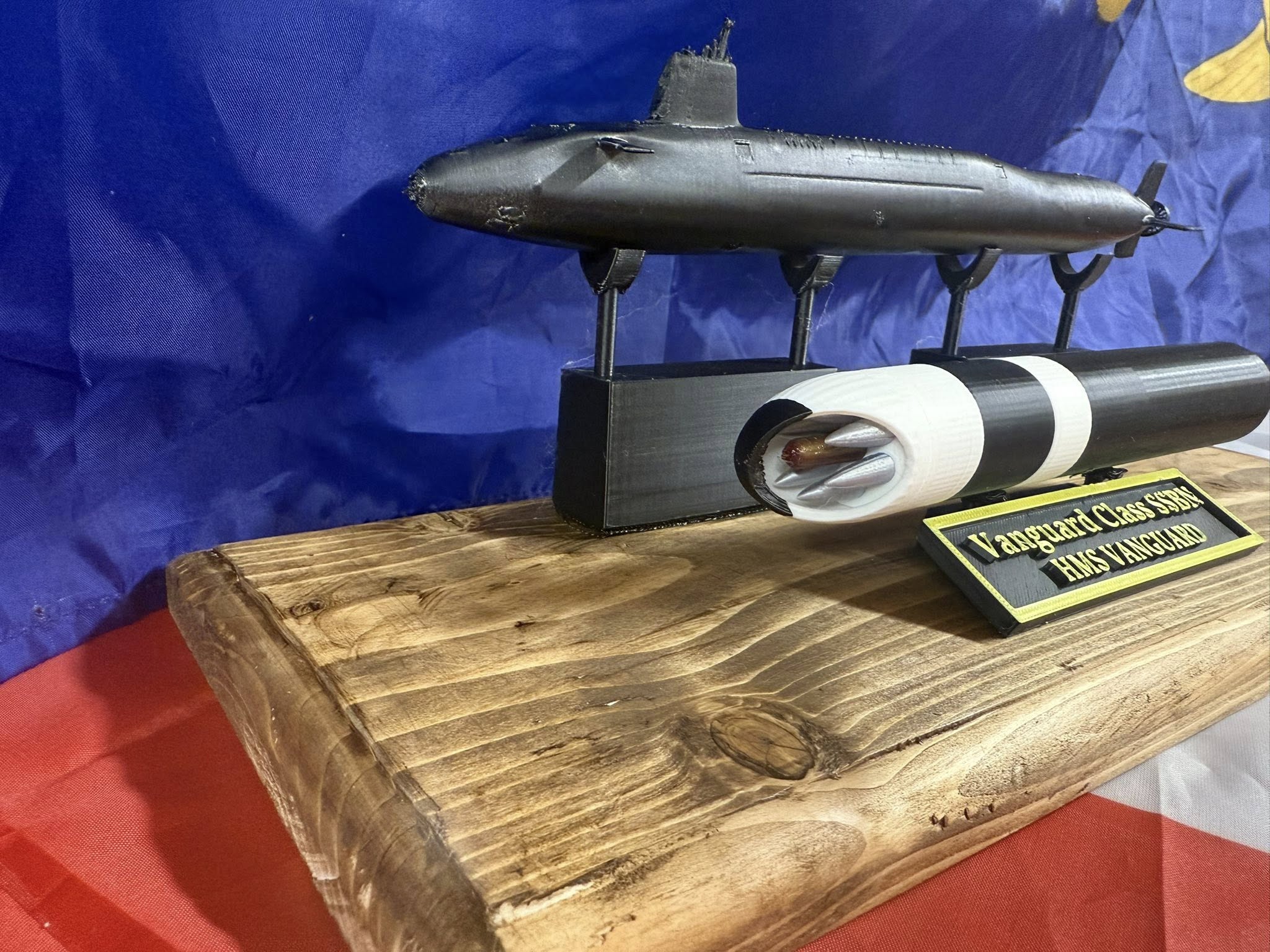 Vanguard class SSBN+Trident model