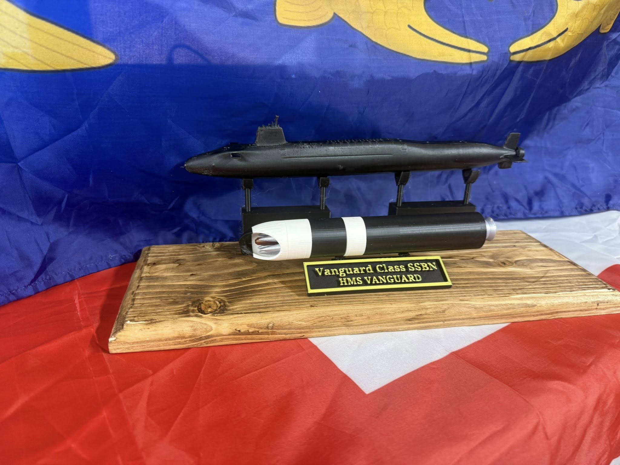 Vanguard class SSBN+Trident model