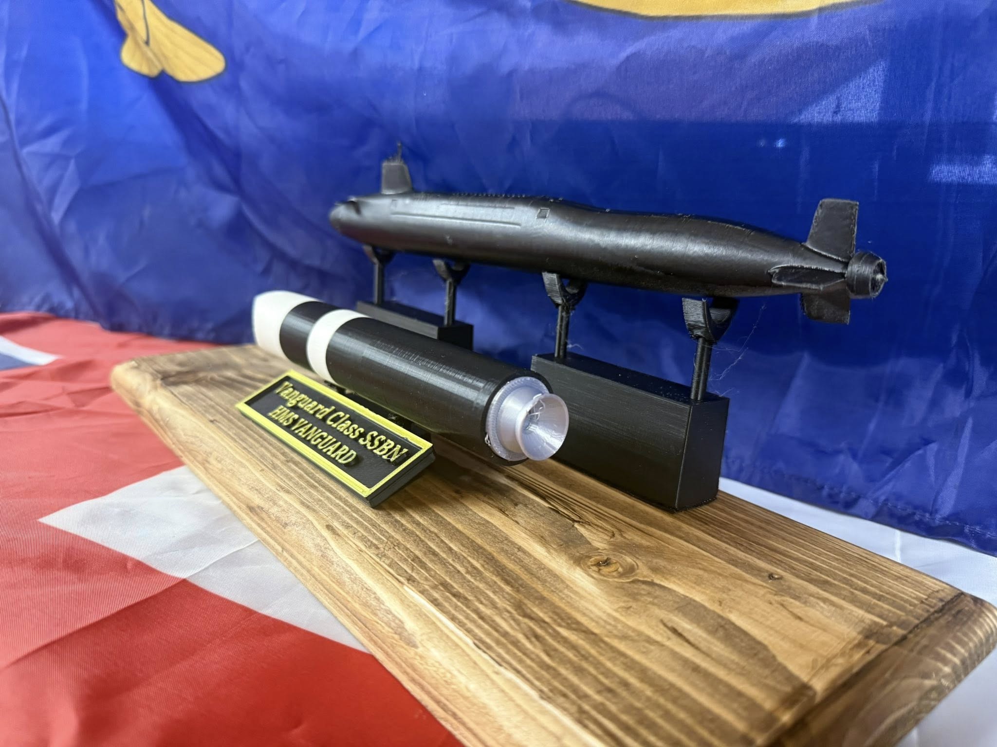 Vanguard class SSBN+Trident model